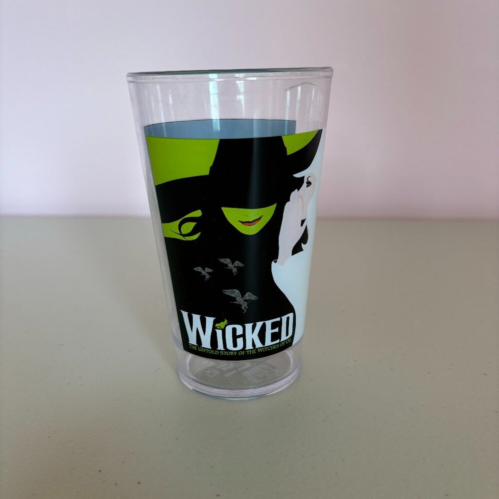 Wicked Broadway Plastic Cup Souvenir NYC Show